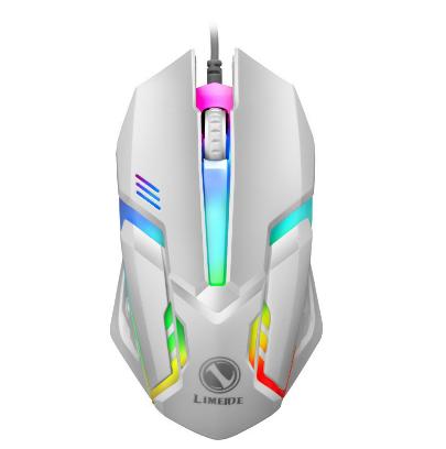 Gaming Keyboard104 keys Rainbow Gaming USB Wired Keyboard colorful button LED Backlit