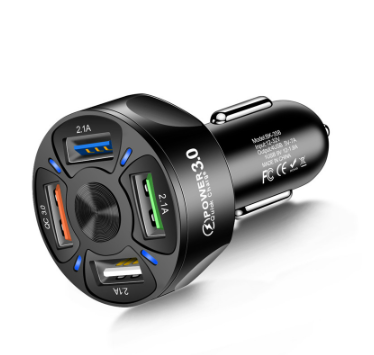 KAXOE Car USB Quick Charge 3.0 Universal 4 Port Phone Charger