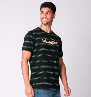 Wrangler Men's Stripes T-Shirt