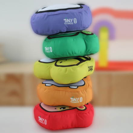 Tiny Things Haha the Happy Hippo Pillow