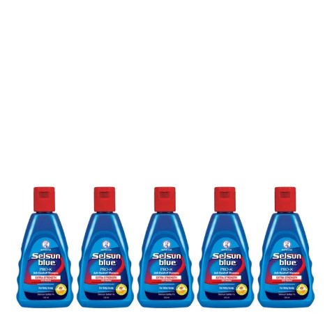 Pro-X Anti-Dandruff Shampoo Bottle of 5