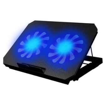 FIREWOLF S69 Laptop cooling pad With 2 Fans For 14 -17 Inch Laptop Notebook Dual Fan