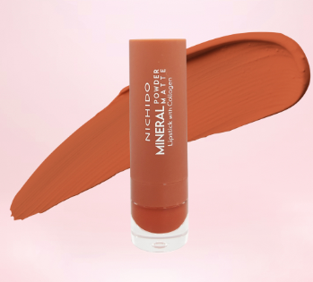NICHIDO Mineral Powder Matte Lipstick With Collagen Booster - Goddess