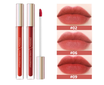 ZEESEA Popsicle Lipstick Lip Gloss Matte Long Lasting