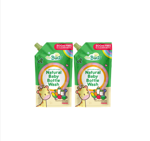 Baby Bottle & Utensil Wash Refill 600ml Set of 2