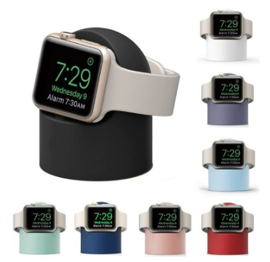 Smart Watch Charger Stand Silicone Stand Iwatch Wireless Charger Dock Holder Charger Stand Apple Watch Series