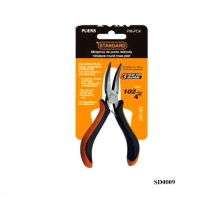 Standard Tools Mini Bent Nose Pliers High Quality Hardware Tools (SD0009)