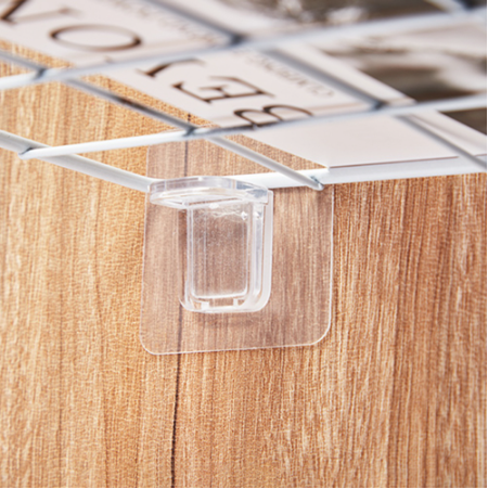 Enhanced Version Shelf Holder Shelf Support Clips Self Adhesive Pegs Closet Cabinet Shelf Punch-free