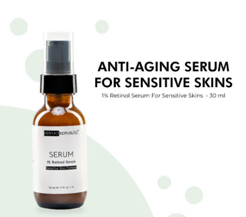 Dermorepubliq 1% Retinol For Sensitive Skins Serum - 30 ML
