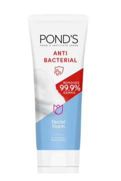 Pond's Antibacterial Facial Foam with Protect Technology, BHA and Glycerin for Acne Free Skin 100g