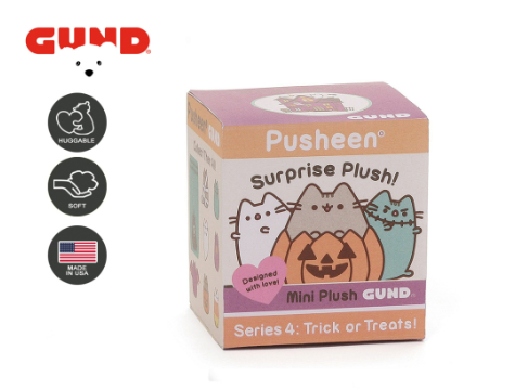 Gund 4059094 Pusheen Surprise Blind Box Series #4 Halloween Toy