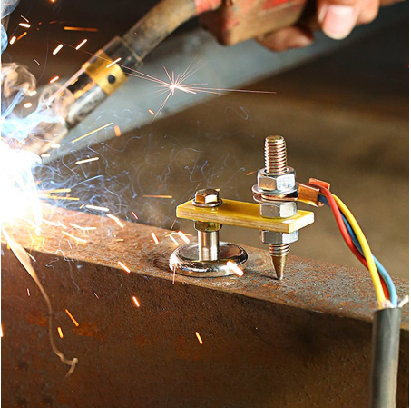Magnetic Welding Electric Tool Welding Machine Ground Clamp Magnet Head Holder Power Welding Tools