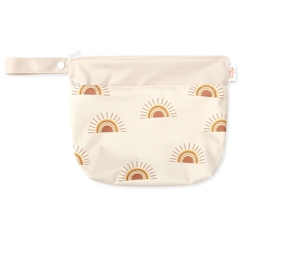 Wet Dry Bag Mini Baby Diaper Bag Nappy Bag 20*28cm Waterproof Reusable Bags Washable Diaper Bag s29