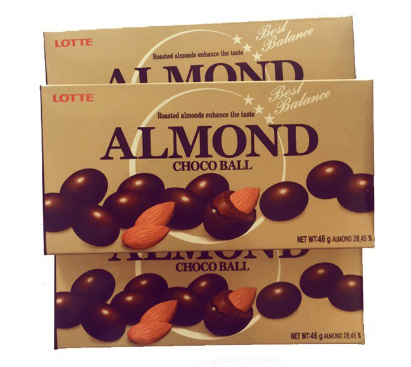 Lotte Almond Choco Ball 46g