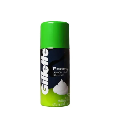 Gillette  Foamy Lemon Lime Shaving Foam 175g