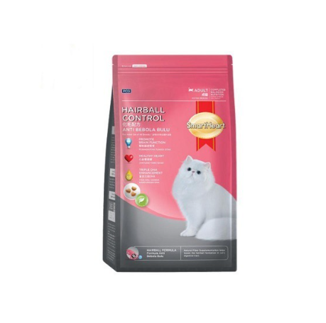 SmartHeart Dry Cat Food for Adult Hairball 1.1kg