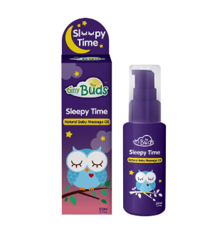 TINY BUDS Sleepy Time Natural Baby Massage Oil 50ML