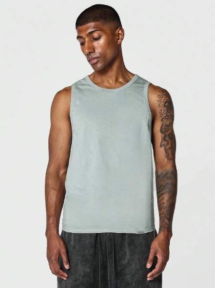 SUMWON Regular Fit Essential Tank Top