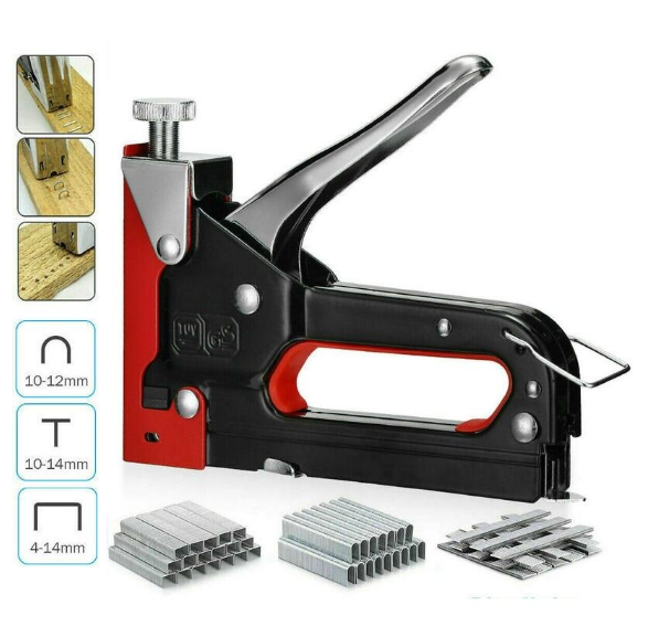 3in1 Staple Gun Tacker Heavy Duty