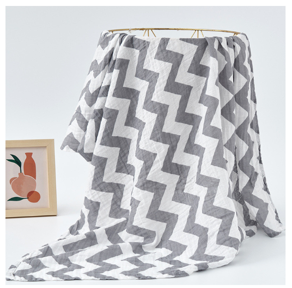 Summer Baby Blanket Muslin Gauze Breathable Sleep Swaddle Wrap Infant Quilt For Baby Bib S30