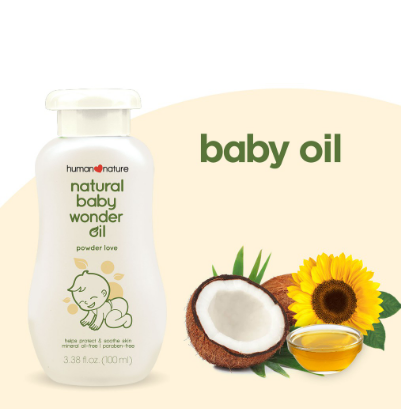 HUMAN NATURE Baby Oil 100ml