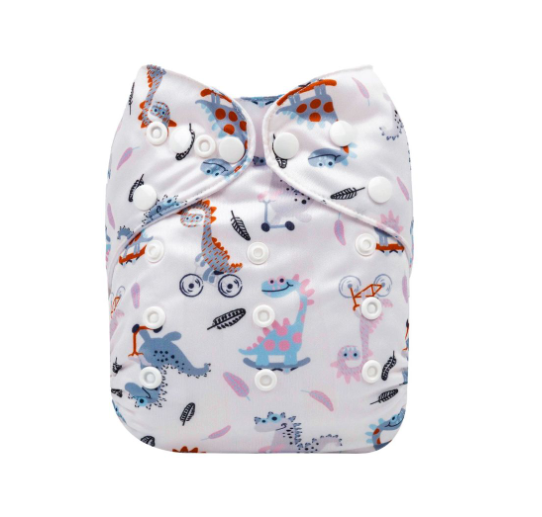 Alva Baby Cloth Diapers Washable Pocket Nappy Diaper for Newborn Without Insert N35