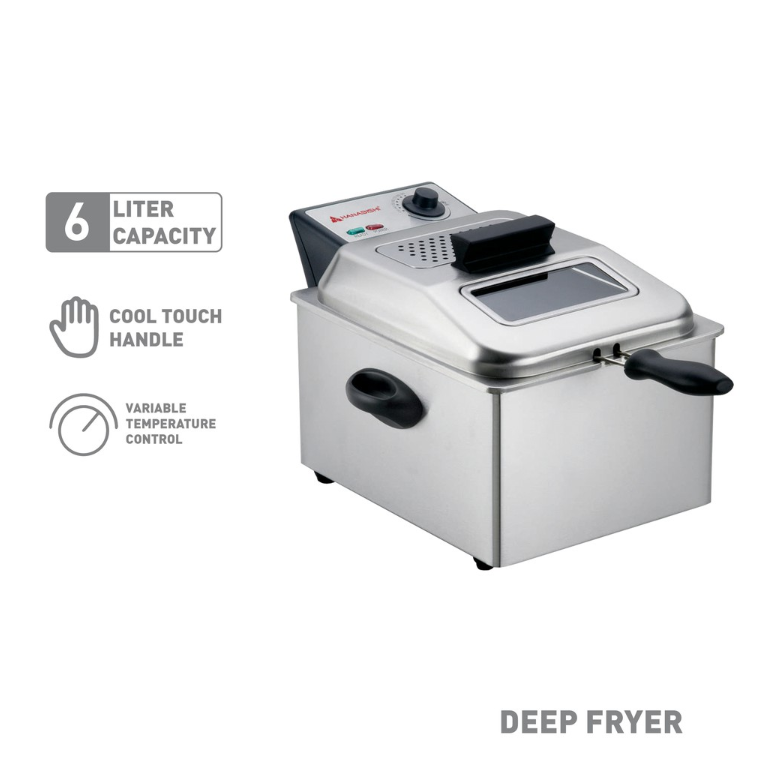 Hanabishi Deep Fryer 6L HFRY60SS Stainless Steel