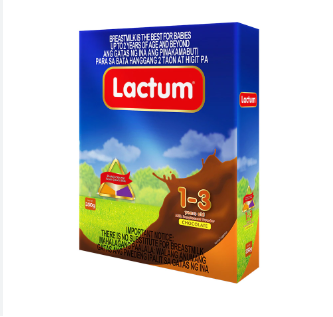 Lactum for 1-3 Years Old  Chocolate Milk Supplement Powder 350g