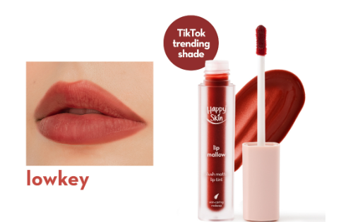 Happy Skin Lip Mallow Tint in Lowkey