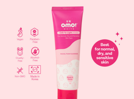 Omo! White Ooh-la-Light White Facial Foam Cleanser