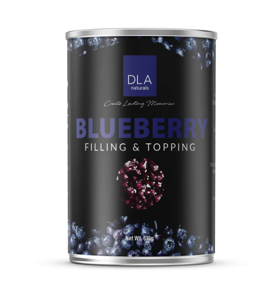 Dla Naturals Blueberry Filling and Topping 610g