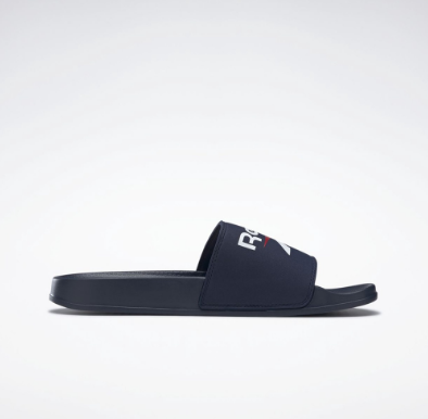 Reebok Men's Fulgere Slides Swim (Vector Navy/White/Vector Red)