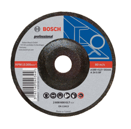 Bosch Grinding Wheel Metal 100x6mm (5pcs pack) - Tools/Accessories