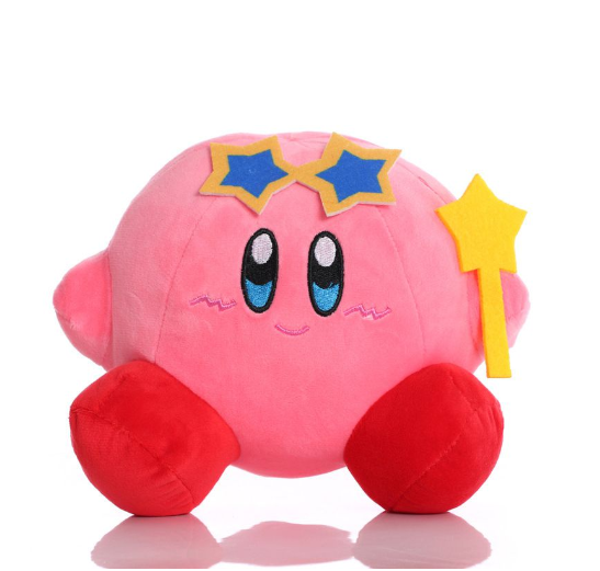 New Kirby Plush Anime Kawaii Cute Star Stuffed Peluche Quality Cartoon Toys Great Christmas Birthday Gift K7