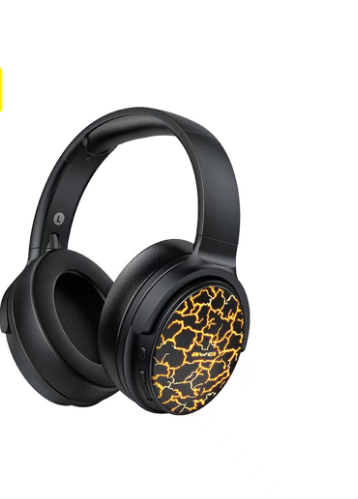 Awei A780 Pro Over The Ear Wireless Bluetooth Super Bass Gaming Headphone With RGB Lights Headphones