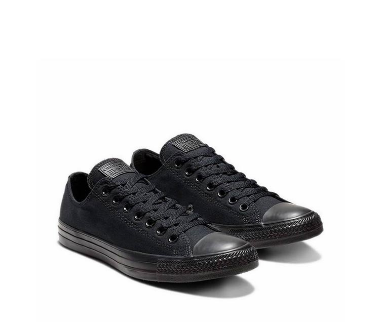 Converse Chuck Taylor All Star OX Unisex Sneakers Shoes - BLACK