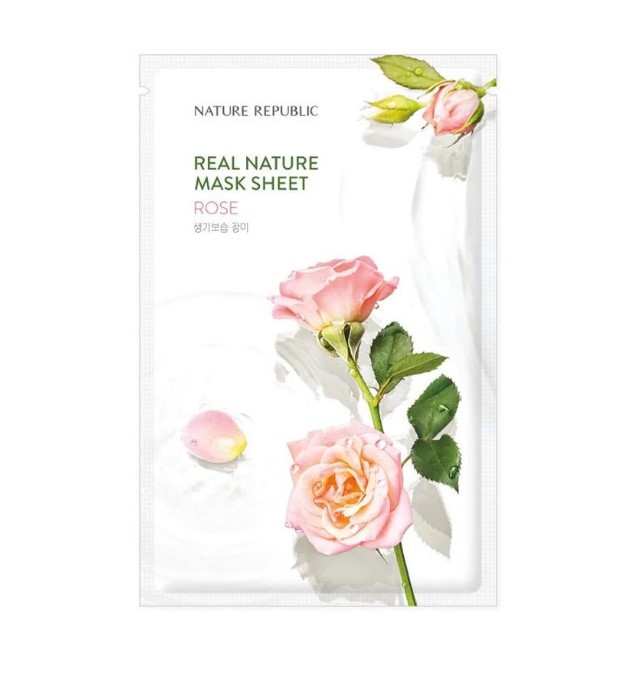Nature Republic Real Nature  Rose Mask Sheet
