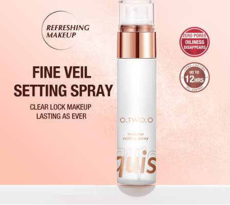 O.TWO.O Makeup Setting Spray Matte Long Lasting Waterproof Oil Control Lock Face Cosmetics 50ml