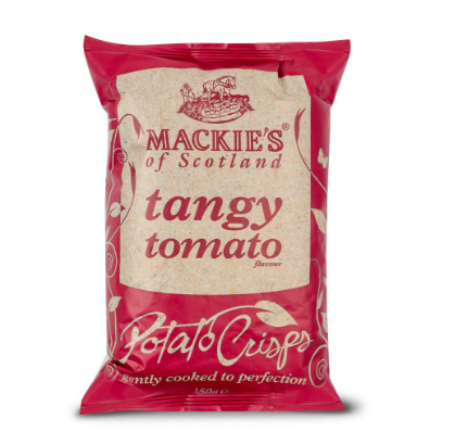 Mackie's Tangy Tomato Potato Crisps 150g