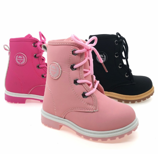 Girl Kids Fashion Martin Boots