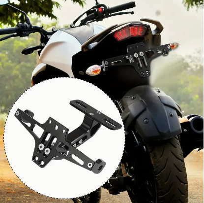 Universal Motorcycle License Plate Holder/ LED Turn Signal Light Indicators LED Turning Lamps For Yamaha For Kawasaki For Honda KTM For BMW R1200 Accessories