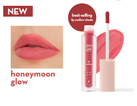 Happy Skin Lip Mallow Tint in Honeymoon Glow