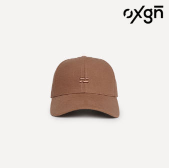 OXGN COED Dad Hat For Men And Women (Ebony/Taupe)