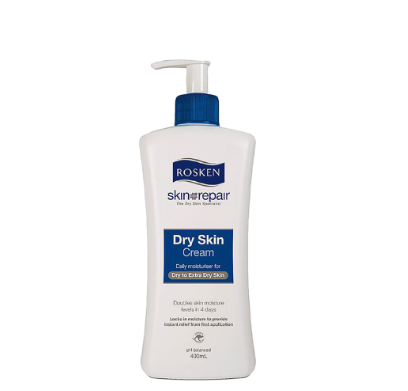 ROSKEN Dry Skin Cream Pump 400ML