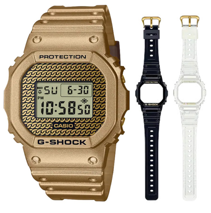 Casio G-Shock Origin Gold Resin Digital Watch For Men CDWE-5600HG-1DR