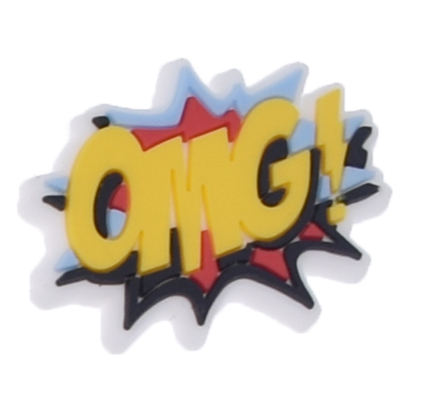 A-Z Alphabet UFO Series Crors Shoe Charms Fit for Sandal PVC Jibbltz Shoe Accessories Croc Bae Clogs Birthday Gifts S5