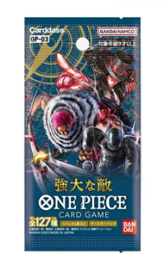 Bandai Mighty Enemies Booster [OP-03] One Piece Trading Card Game