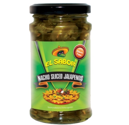 El Sabor Sliced Jalapeño Pepper 225g