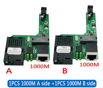 Htb-gs-03 A + B PCB Board Converter Media Fiber Optic Gigabit 1000mbps htbgs03