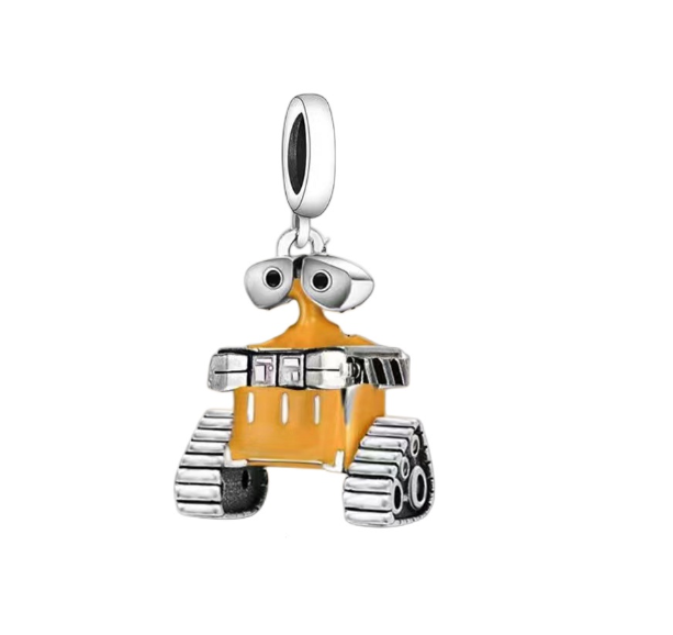 S925 Pandora Disney Series Charm Pendant Pumpkin Car with Beadles Suitable for Pandora Bracelet Exquisite Jewelry Gift s18